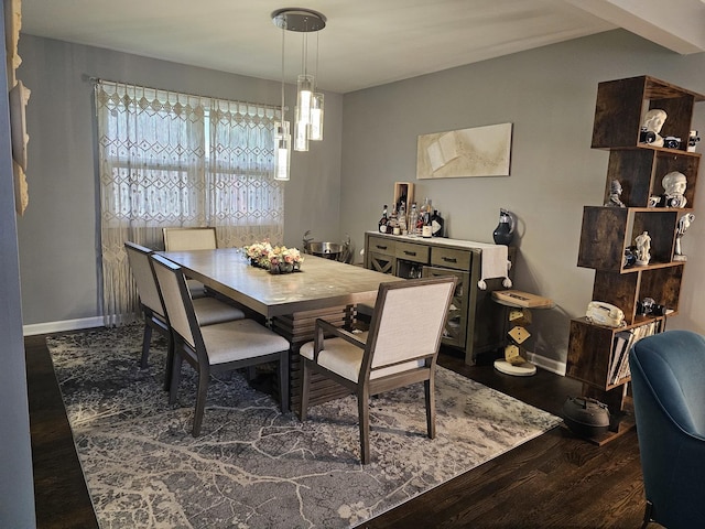 8554 Fir St, Orland Park, IL 60462 - dining space with wood finished floors and baseboards