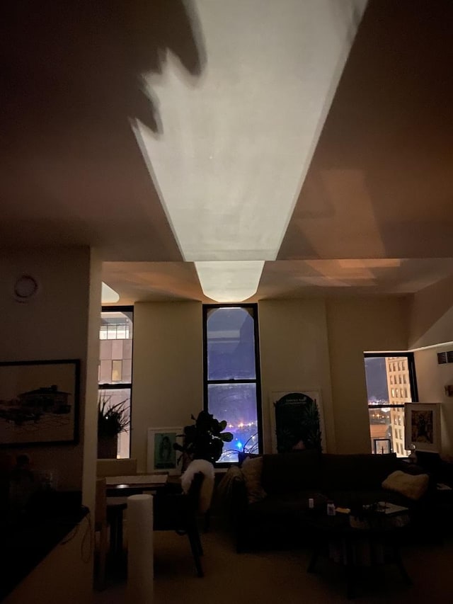 view of living area