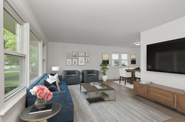 610 Catalpa Ln, Bartlett, IL 60103 - living area featuring wood finished floors