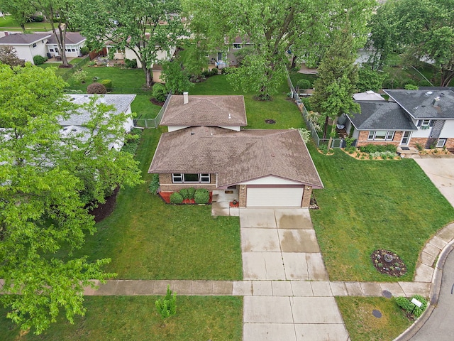 610 Catalpa Ln, Bartlett, IL 60103 - aerial view of residential area