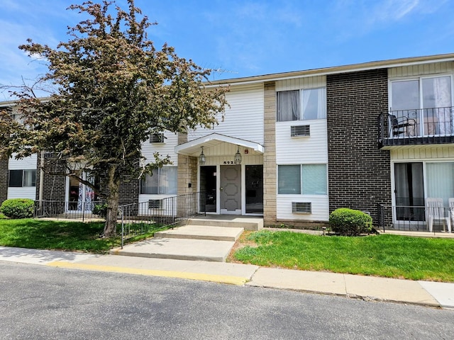 8928 Steven Dr Unit 2F, Des Plaines, IL 60016 - view of front of home with brick siding