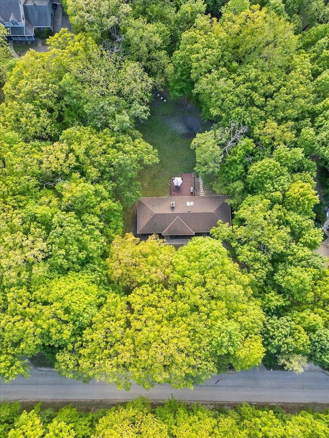7417 N Hill Rd, Marengo, IL 60152 - drone / aerial view of a forest