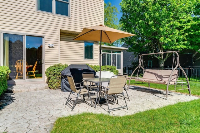 1701 Driftwood Ln, Crystal Lake, IL 60014 - view of patio / terrace featuring outdoor dining area