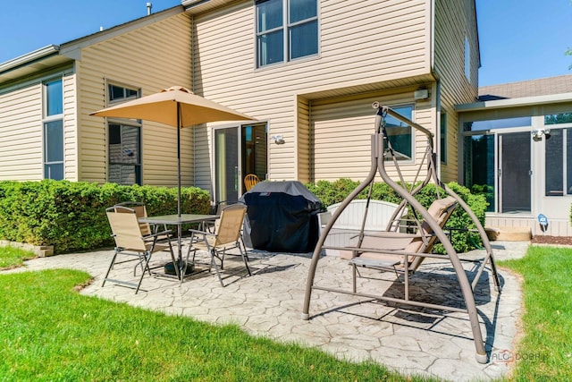 1701 Driftwood Ln, Crystal Lake, IL 60014 - view of patio featuring area for grilling
