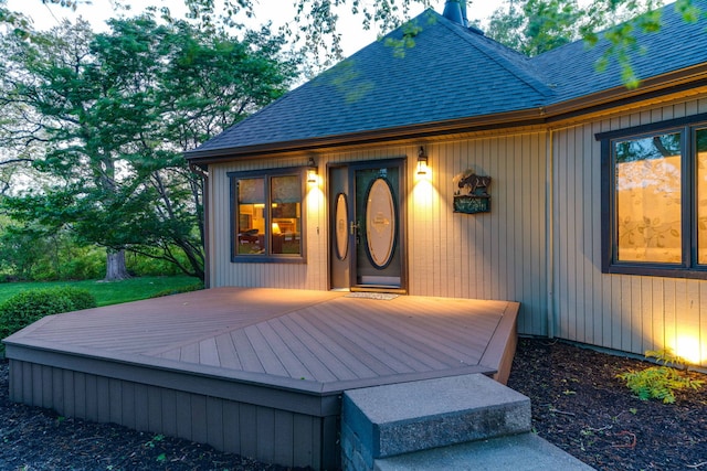 4308 Miller Oaks Dr, Mchenry, IL 60051 - view of wooden terrace