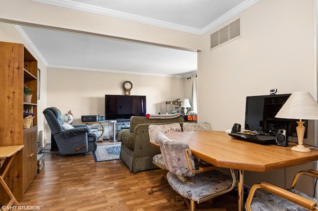 7330 Winthrop Way Unit 2, Downers Grove, IL 60515 - office space featuring crown molding and wood finished floors