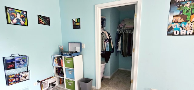 2383 Shiloh Dr, Aurora, IL 60503 - carpeted bedroom featuring a closet and a walk in closet