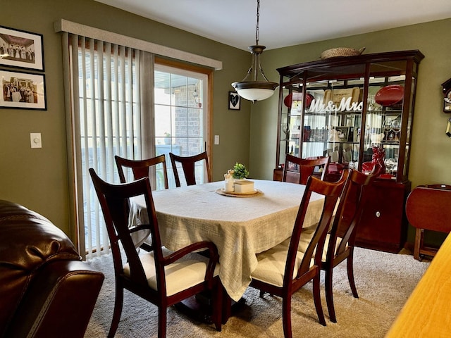18233 Eagle Dr, Tinley Park, IL 60477 - dining space with carpet floors