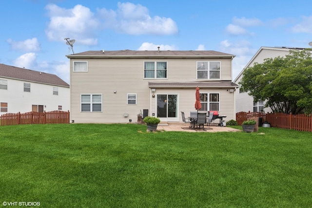 1847 Lake Shore Dr, Romeoville, IL 60446 - rear view of property featuring a patio area