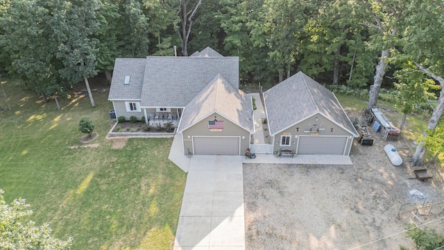 21 Carribean Dr, Putnam, IL 61560 - aerial view of property and surrounding area