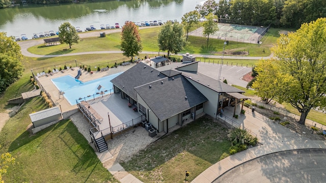21 Carribean Dr, Putnam, IL 61560 - aerial view of property and surrounding area featuring a large body of water