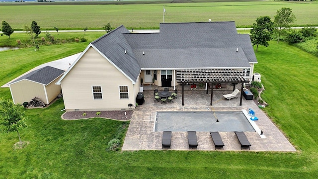 1228 N County Road 530 Rd E, Tuscola, IL 61953 - overview of rural landscape