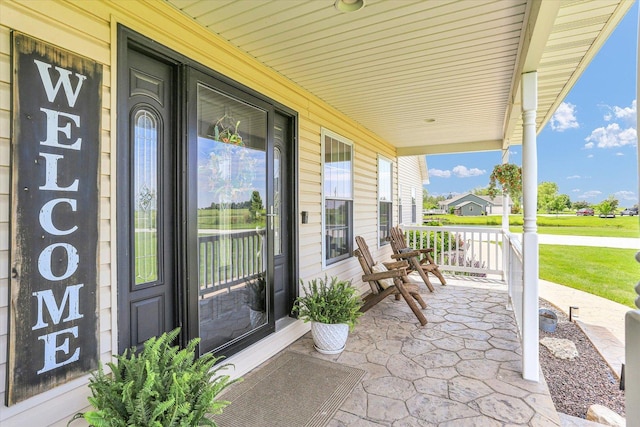 1228 N County Road 530 Rd E, Tuscola, IL 61953 - view of covered porch