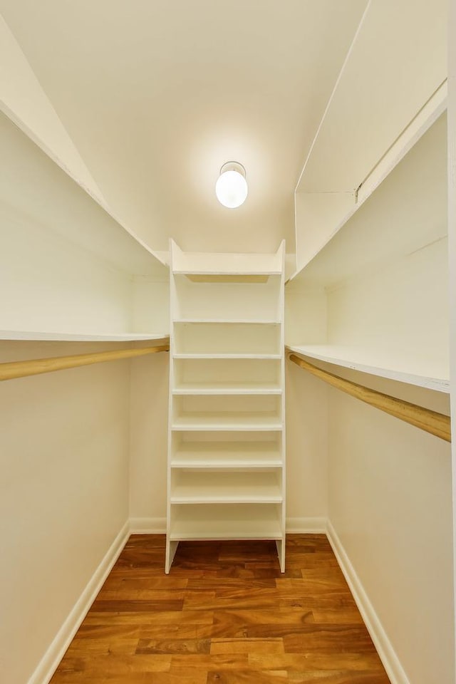 847 N Damen Ave Unit 2R, Chicago, IL 60622 - spacious closet featuring wood finished floors