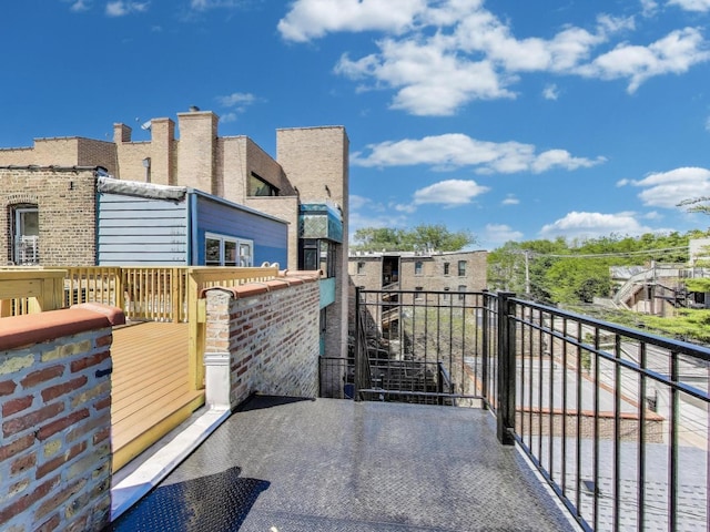 847 N Damen Ave Unit 2R, Chicago, IL 60622 - view of balcony