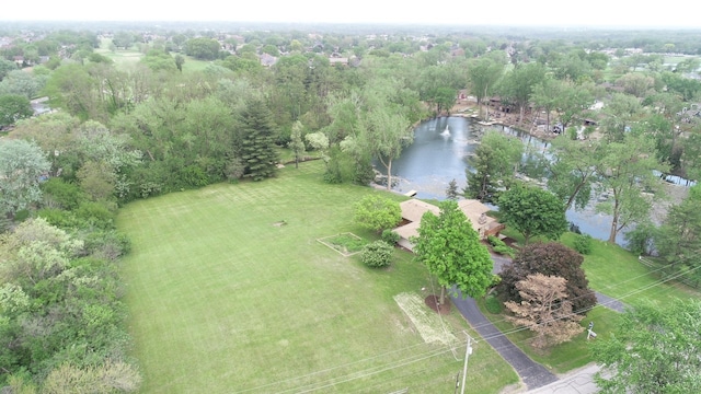 view of property location with a nearby body of water