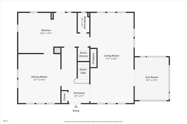 408 W Iowa St, Urbana, IL 61801 - property floor plan