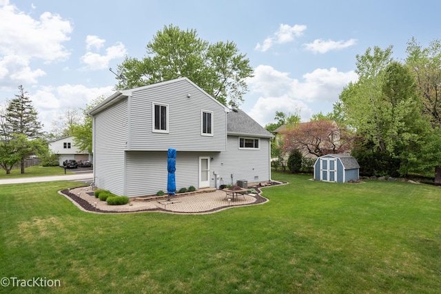 543 White Birch Rd, Lindenhurst, IL 60046 - rear view of property featuring a patio area and a yard