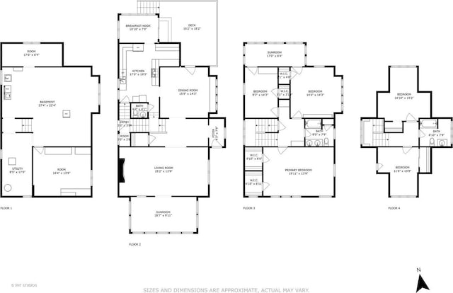 1431 Noyes St, Evanston, IL 60201 - room layout