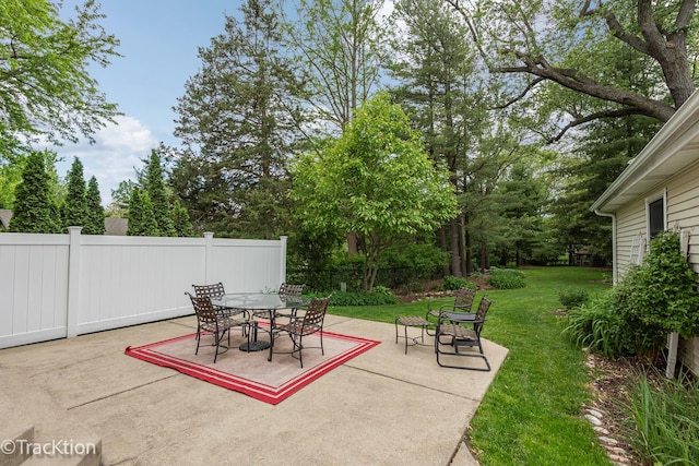 4704 Woodward Ave, Downers Grove, IL 60515 - view of patio with view of scattered trees