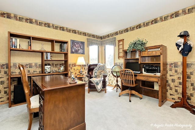 8720 Galleria Ct, Spring Grove, IL 60081 - home office with light colored carpet