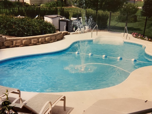 8720 Galleria Ct, Spring Grove, IL 60081 - view of pool featuring fence and a patio