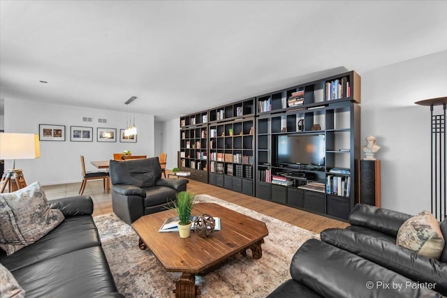 7 Hampton On Auburn Dr, Rolling Meadows, IL 60008 - living area with wood finished floors