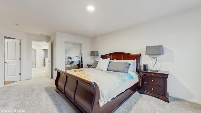 8506 Redbud Ct, Wonder Lake, IL 60097 - bedroom with light carpet and baseboards