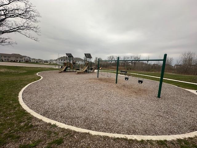 8506 Redbud Ct, Wonder Lake, IL 60097 - communal playground with a lawn