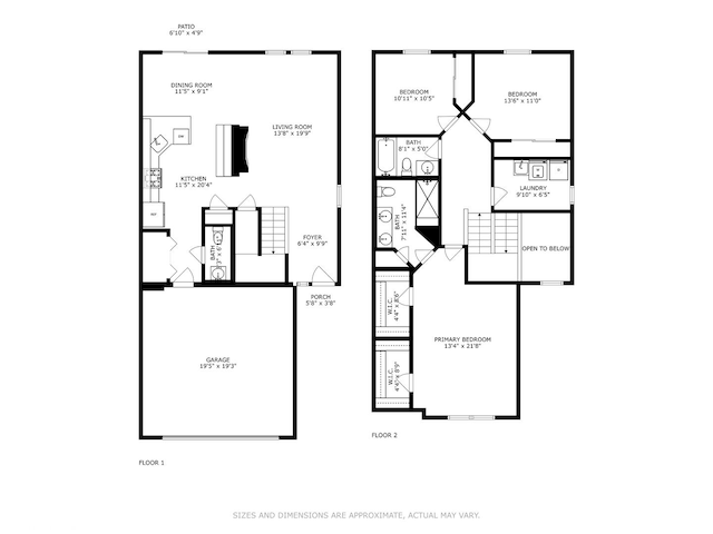 8506 Redbud Ct, Wonder Lake, IL 60097 - view of property floor plan