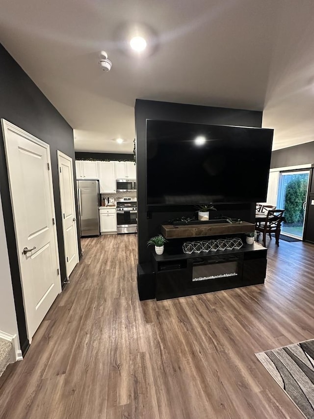 8506 Redbud Ct, Wonder Lake, IL 60097 - living room featuring wood finished floors