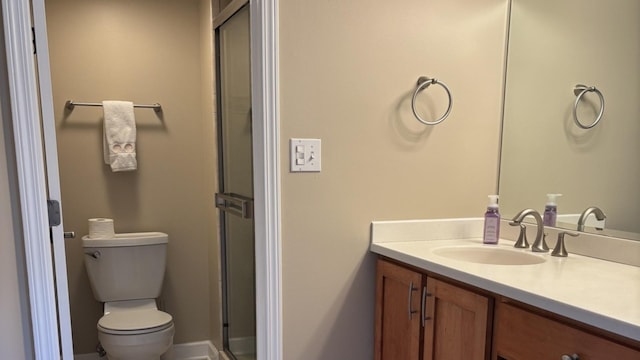 828 Graceland Ave Unit 206, Des Plaines, IL 60016 - full bath with toilet, a stall shower, and vanity