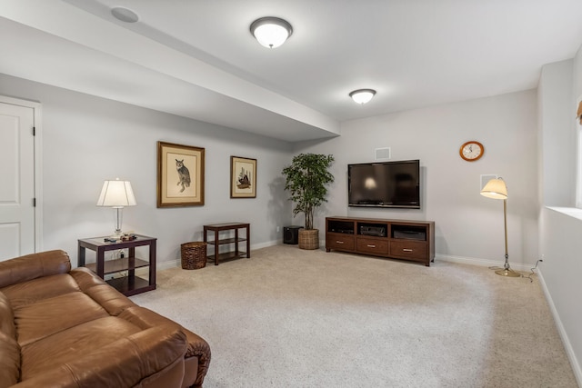 4804 Westborough Dr, Champaign, IL 61822 - living area with baseboards and carpet