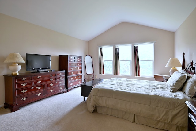 24316 W Bristol Ave, Plainfield, IL 60585 - carpeted bedroom featuring vaulted ceiling