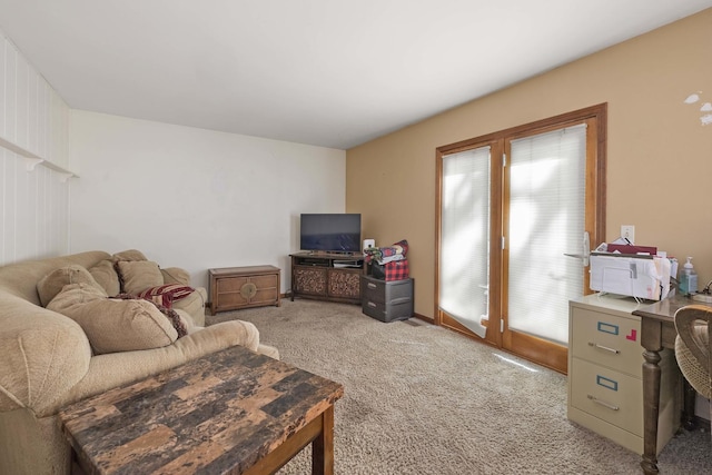 57 Huntcliff Ct, Fox River Grove, IL 60021 - living area featuring light carpet