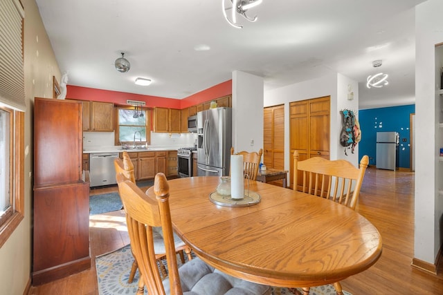57 Huntcliff Ct, Fox River Grove, IL 60021 - dining space with light wood-type flooring