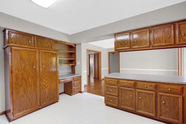 805 Grand Blvd, Joliet, IL 60436 - unfurnished office featuring built in desk and baseboards