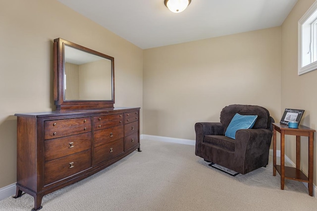 22709 Stanford Dr, Frankfort, IL 60423 - sitting room featuring light carpet and baseboards