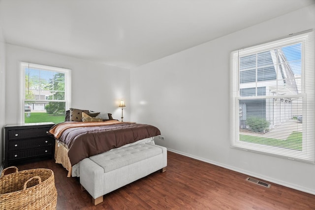 366 Meadow Ct Unit 366, Vernon Hills, IL 60061 - bedroom featuring dark wood-style floors and baseboards