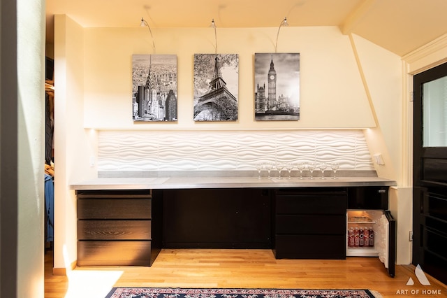 11333 S Langley Ave, Chicago, IL 60628 - detailed view of wood finished floors and built in desk