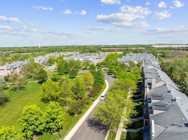 210 Station Park Cir, Grayslake, IL 60030 - aerial view of residential area featuring a tree filled landscape
