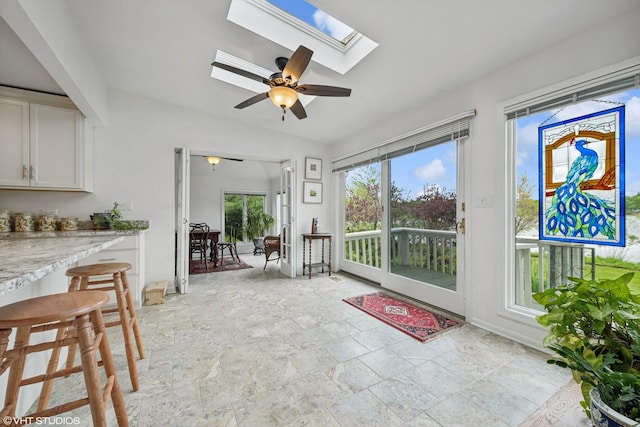 145 W Lake Shore Dr, Tower Lakes, IL 60010 - view of sunroom