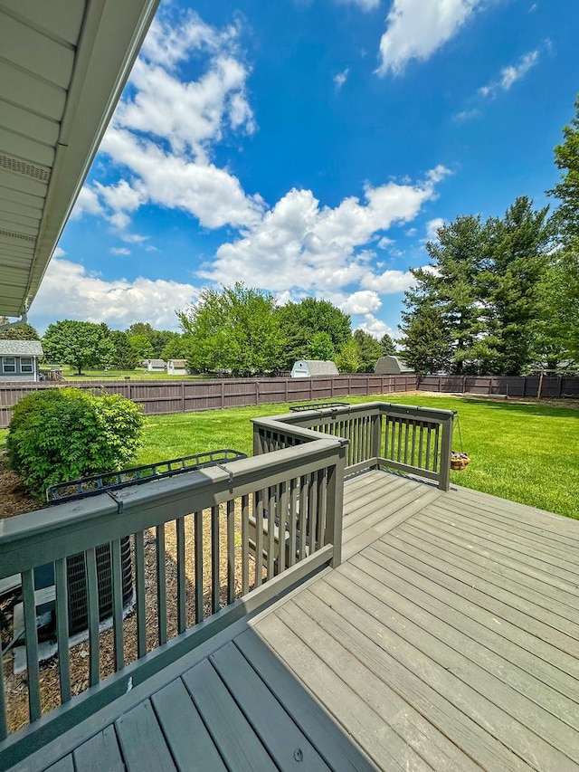 5411 S Brookstone Dr, Rochelle, IL 61068 - view of deck