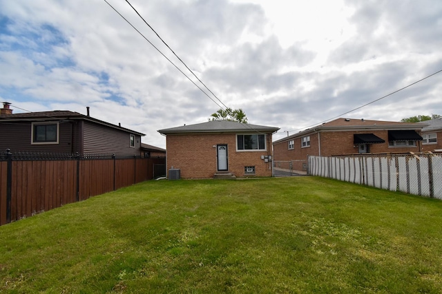 430 Marquette Ave, Calumet City, IL 60409 - back of property featuring brick siding and central AC