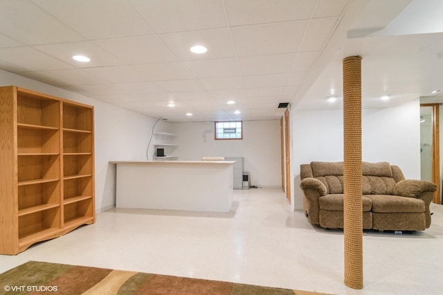 91 Fletcher Dr, Des Plaines, IL 60016 - living room with recessed lighting