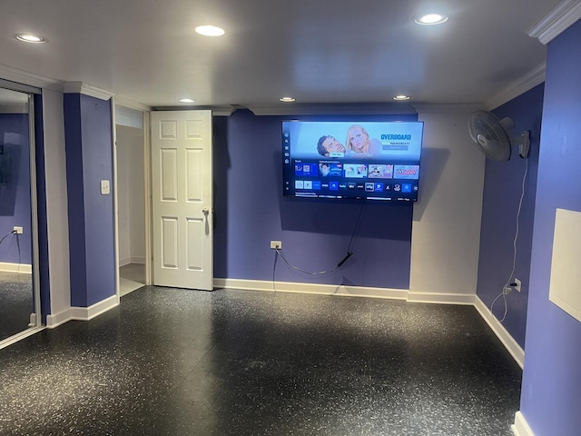 2256 S 15th Ave, North Riverside, IL 60546 - cinema featuring ornamental molding and recessed lighting