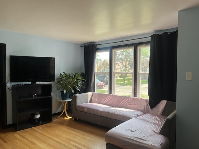 2256 S 15th Ave, North Riverside, IL 60546 - living room with light wood-style flooring