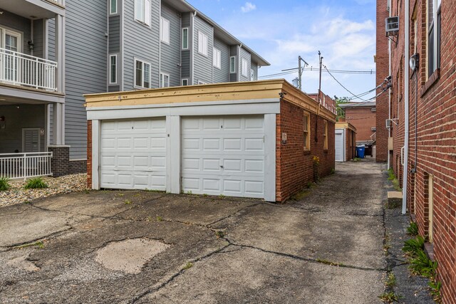 408 N Prairie St Unit 3, Champaign, IL 61820 - view of garage