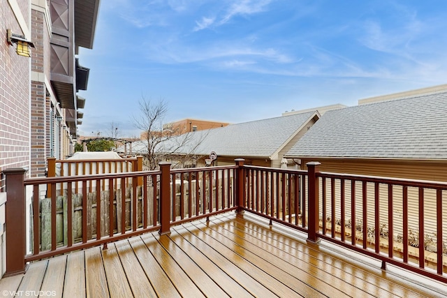 1416 S Emerald Ave, Chicago, IL 60607 - view of wooden deck