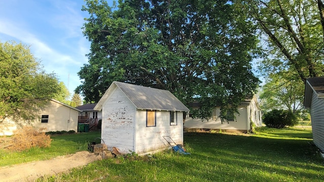 view of shed featuring central AC